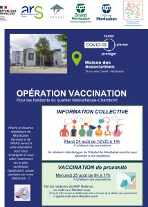 Opération Vaccination à la Maison des Associations de Montauban